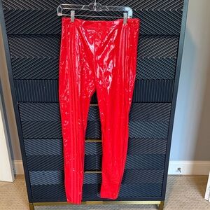 adidas Ivy Park Glossy Red leggings